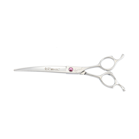 True Iconic Myriad Plus Curve Shear 7.5 Inch Professional Grooming Scissors