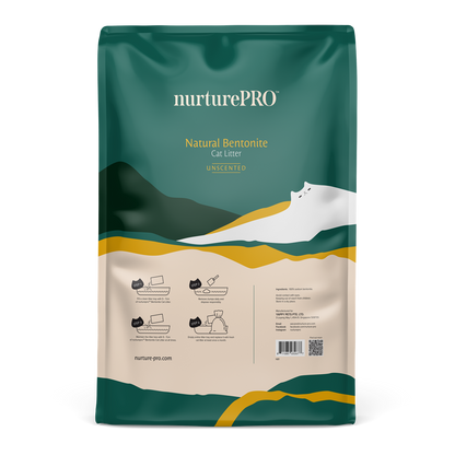 Nurture Pro Bentonite Cat Litter – Unscented (10L)