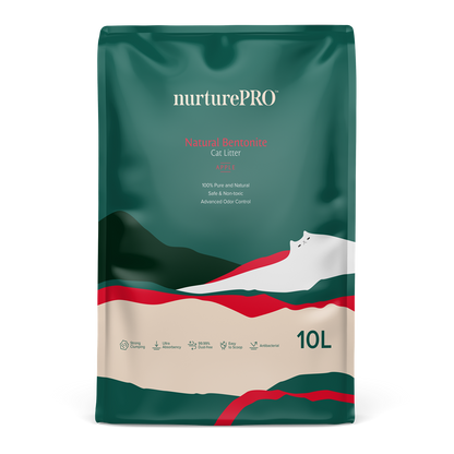 Nurture Pro Bentonite Cat Litter – Apple (10L)