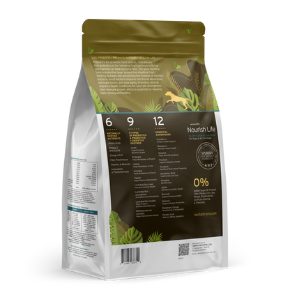 Nurture Pro Nourish Life Slow-Cooked Salmon Dry Dog Food – Adult Dogs (300g / 1.8kg / 5.7kg / 11.8kg)