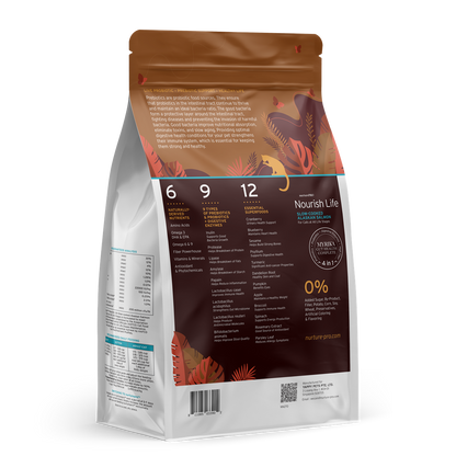 Nurture Pro Nourish Life Slow-Cooked Alaskan Salmon Dry Cat Food – Indoor Kitten & Adult (300g / 1.8kg / 5.7kg)