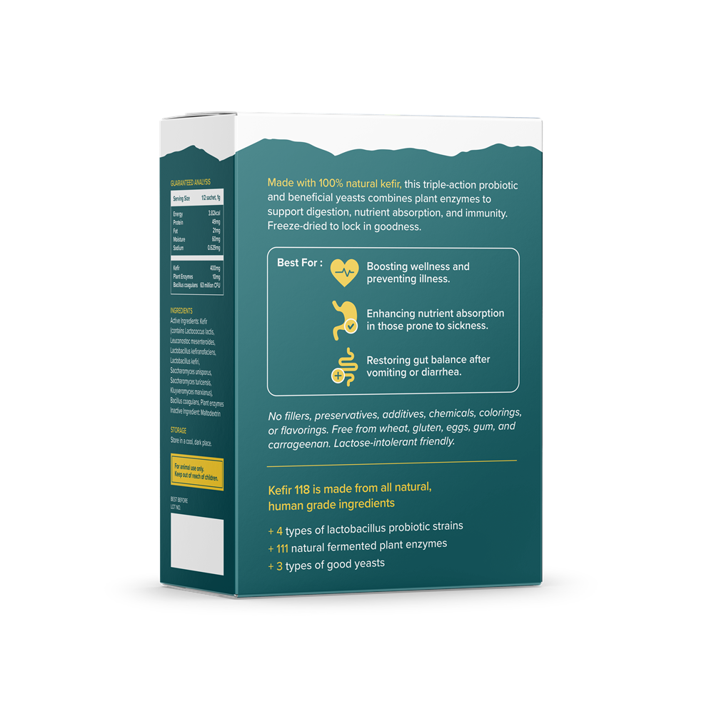 Nurture Pro Kefir 118 Nutritional Supplement for Dogs & Cats (2g x 15 Sachets)