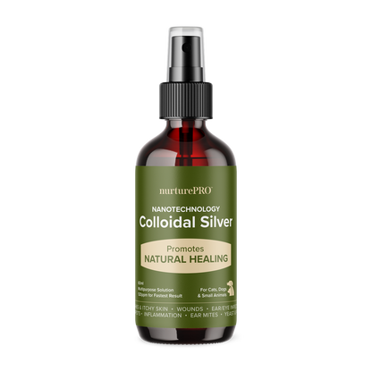 Nurture Pro Nano Colloidal Silver Antimicrobial Spray for Pets - 60ml/120ml