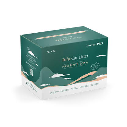 Nurture Pro Tofu Cat Litter PawSoft Soya
