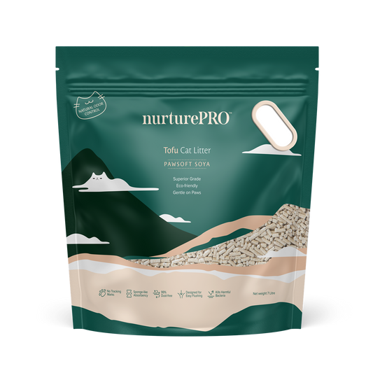 Nurture Pro Tofu Cat Litter PawSoft Soya