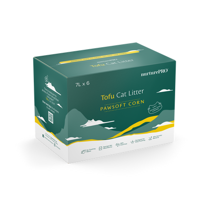 Nurture Pro Tofu Cat Litter PawSoft Corn