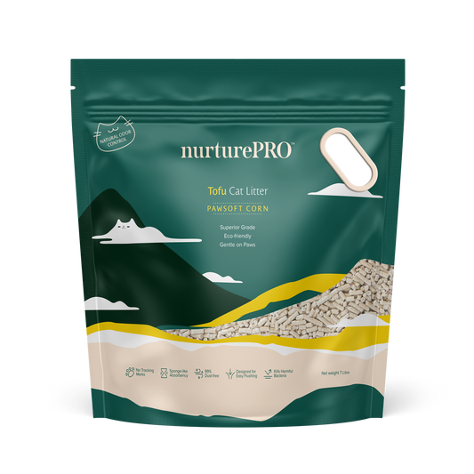 Nurture Pro Tofu Cat Litter PawSoft Corn