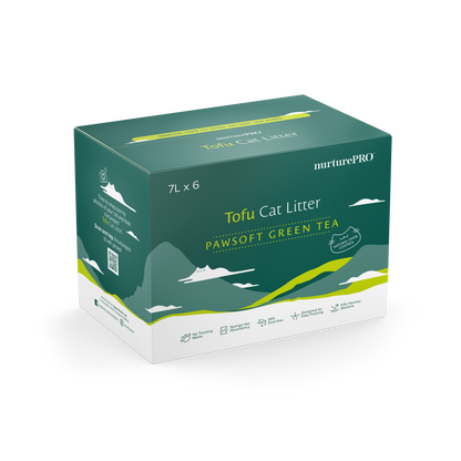 Nurture Pro Tofu Cat Litter PawSoft Green Tea