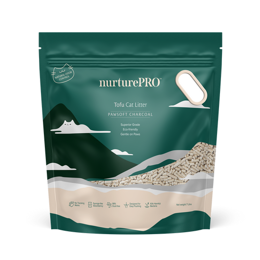 Nurture Pro Tofu Cat Litter PawSoft Charcoal