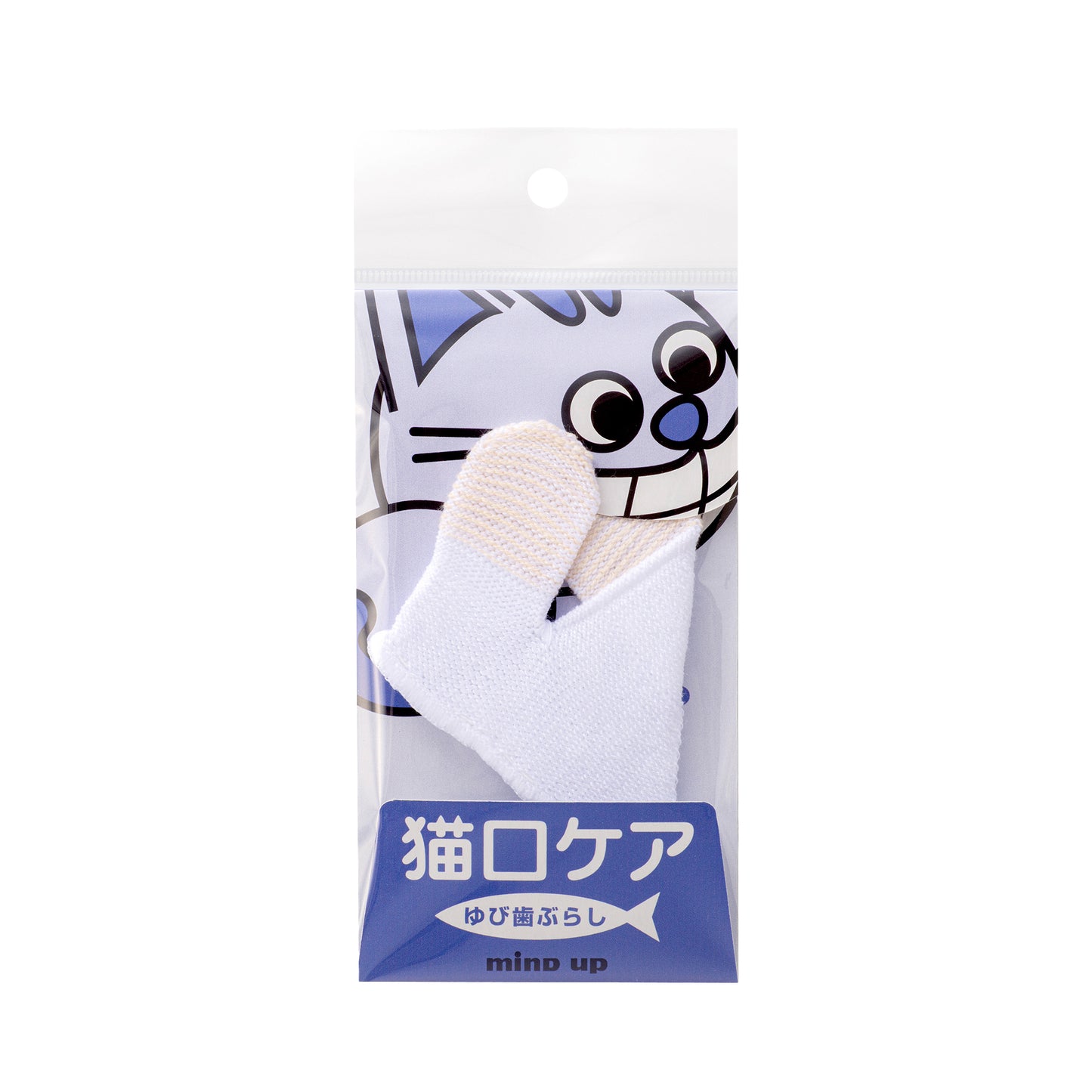 Mind Up Nyanko Care Finger Toothbrush for Cats and Dogs