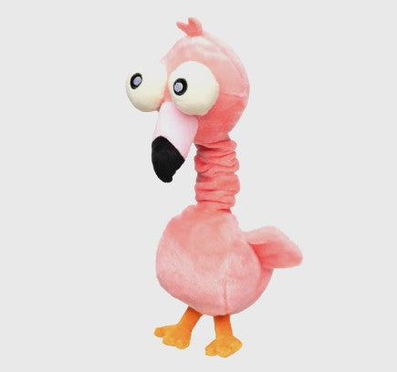 FuzzYard Neck Minnits Plush Dog Toy with Double Squeakers