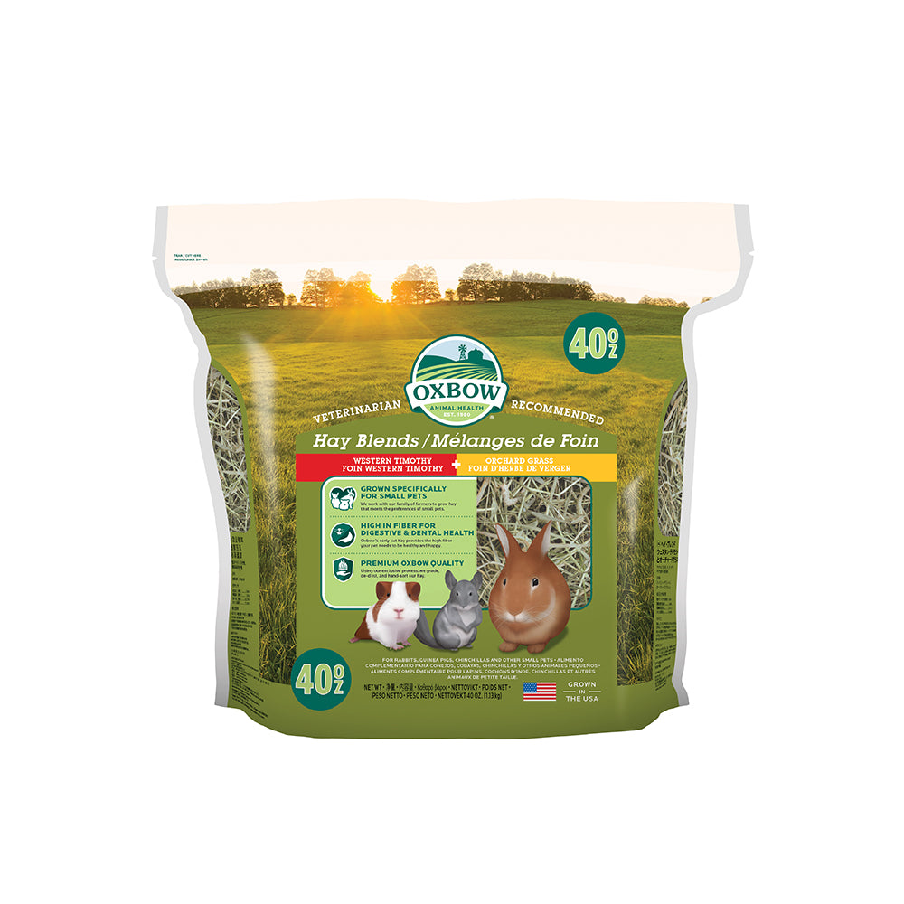 Oxbow Western Timothy & Orchard Hay Blend for Small Pets