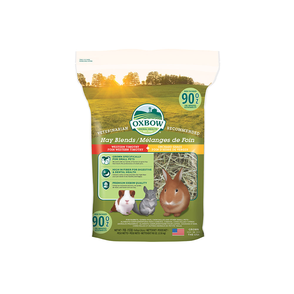 Oxbow Western Timothy & Orchard Hay Blend for Small Pets