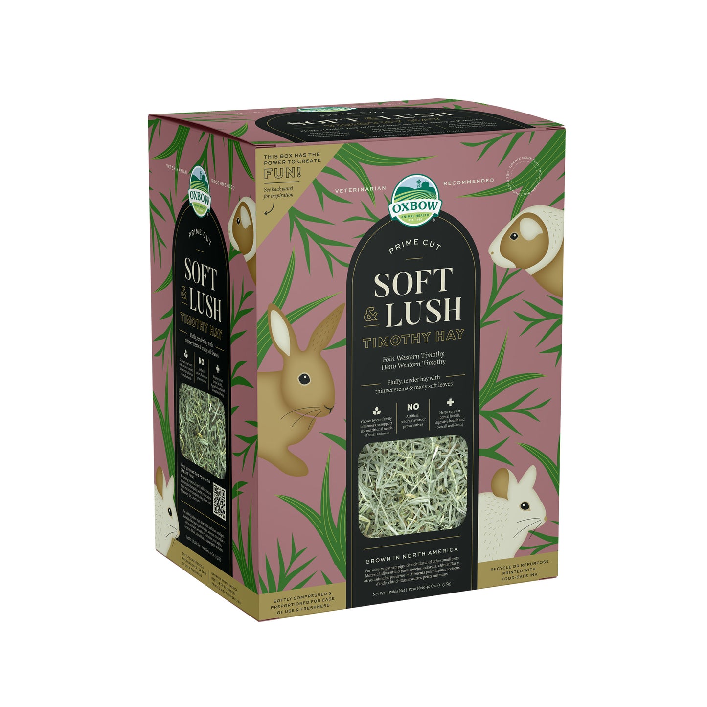 Oxbow Prime Cut Hearty & Crunchy Hay for Small Pets