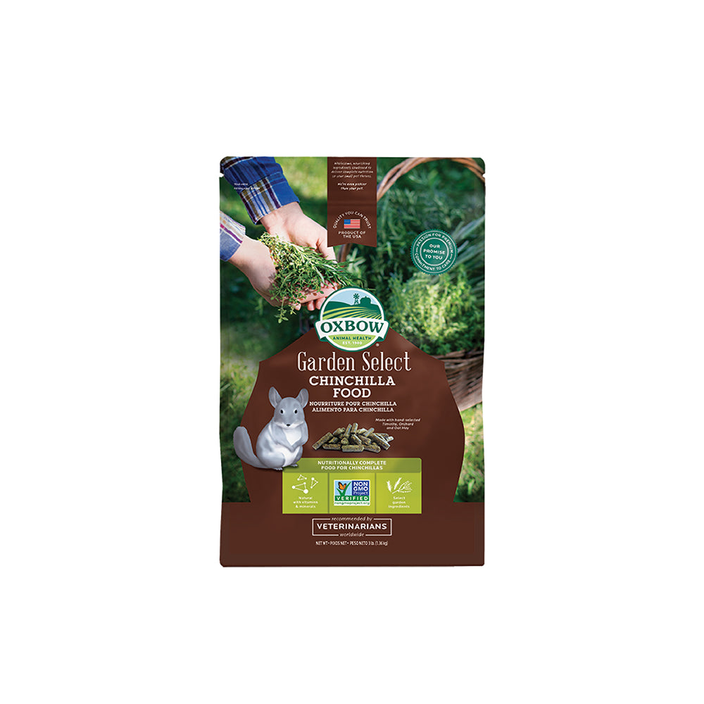 [Up to 25% off] Oxbow Garden Select Chinchilla Food