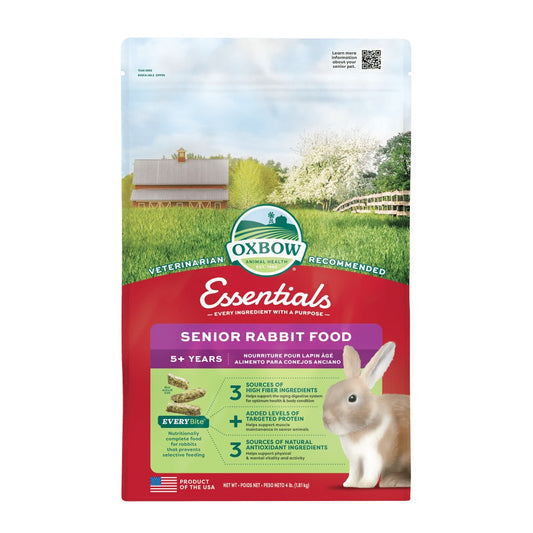 [Up to 25% off] Oxbow Essentials Senior Rabbit Food