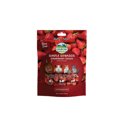 Oxbow Simple Rewards Strawberry Treats for Small Pets