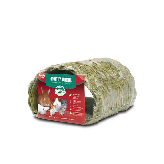 Oxbow Timothy Club Timothy Tunnel for Small Pets