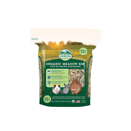 Oxbow Organic Meadow Hay for Small Pets