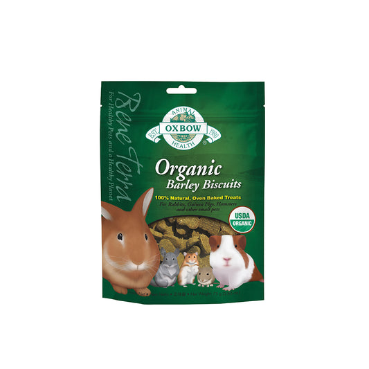 Oxbow Organic Barley Biscuits for Small Pets