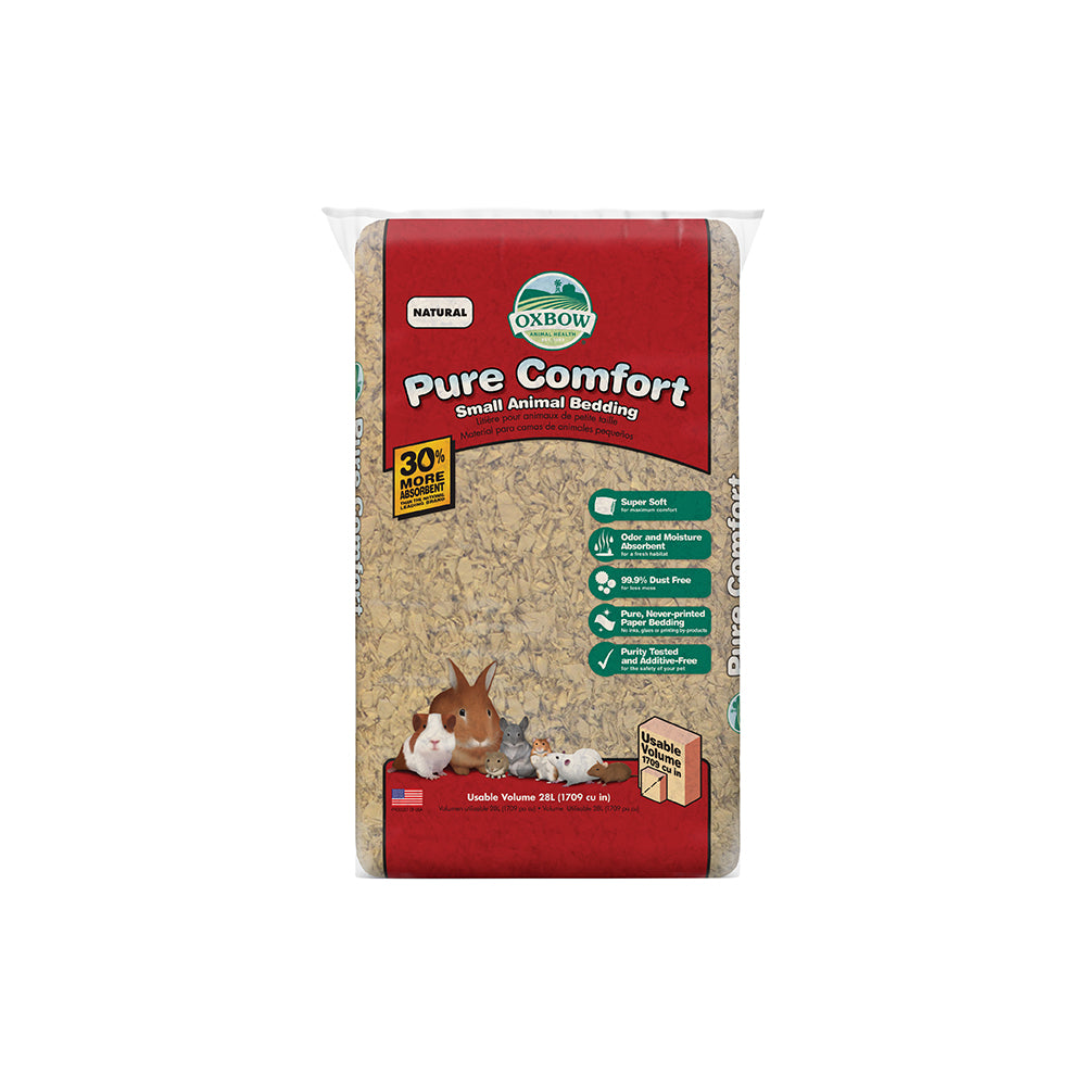 Oxbow Pure Comfort Natural Bedding for Small Animals – 100% Pure Paper