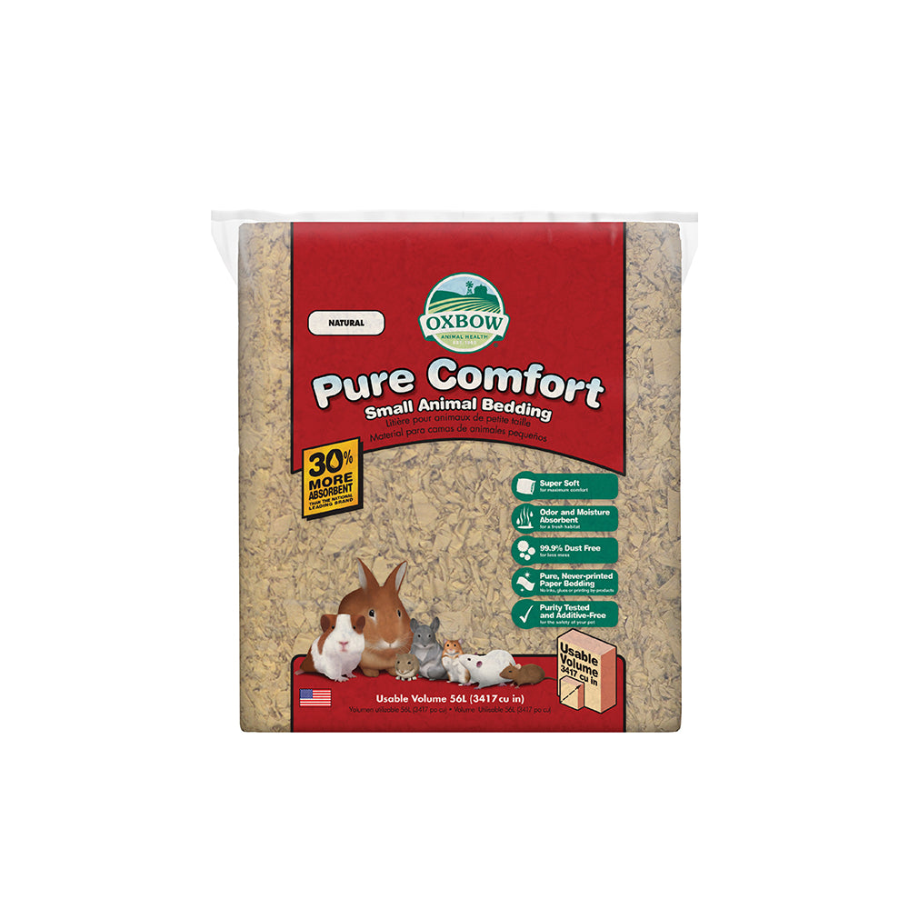 Oxbow Pure Comfort Natural Bedding for Small Animals – 100% Pure Paper