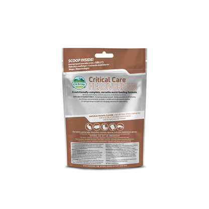 Oxbow Critical Care Herbivore Fine Grind – Papaya | Recovery Food for Small Pets