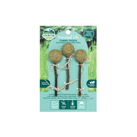 Oxbow Enriched Life Timmy Pops for Small Pets