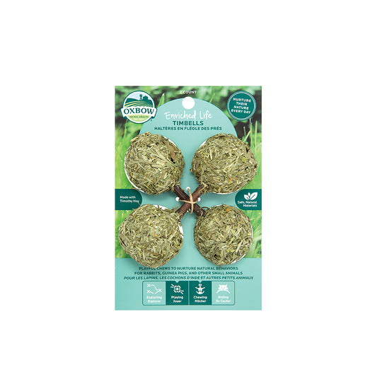 Oxbow Enriched Life Timbells Chew Toys for Small Pets