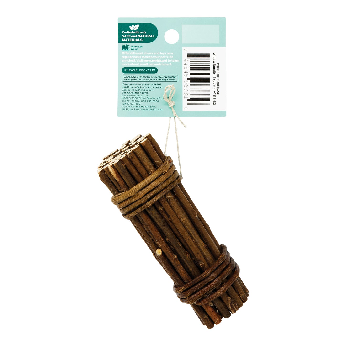 Oxbow Enriched Life Willow Bundle for Small Pets