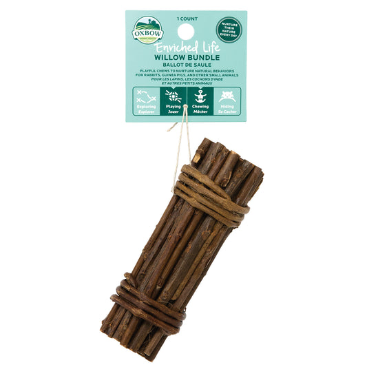 Oxbow Enriched Life Willow Bundle for Small Pets