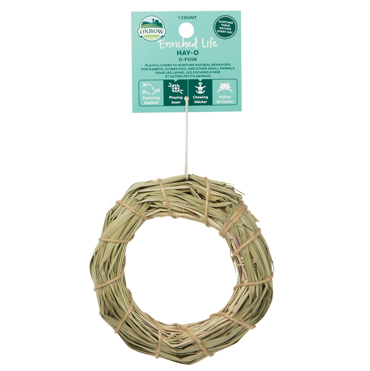 Oxbow Enriched Life Hay-O for Small Pets