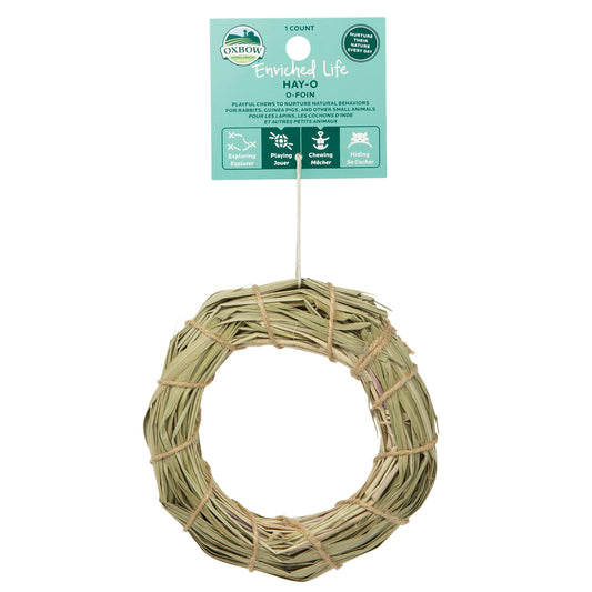 Oxbow Enriched Life Hay-O for Small Pets
