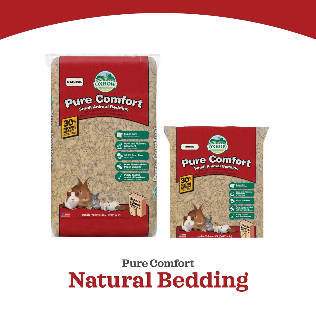 Oxbow Pure Comfort Natural Bedding for Small Animals – 100% Pure Paper