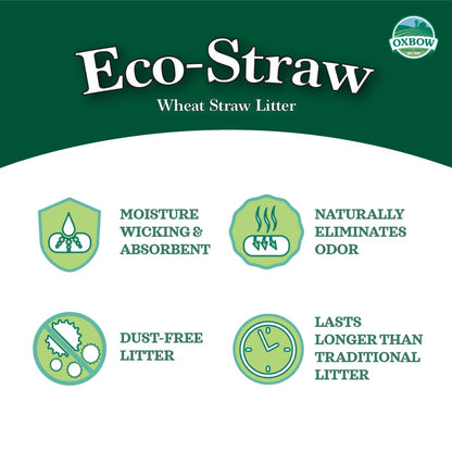 Oxbow Eco-Straw Litter for Small Pets