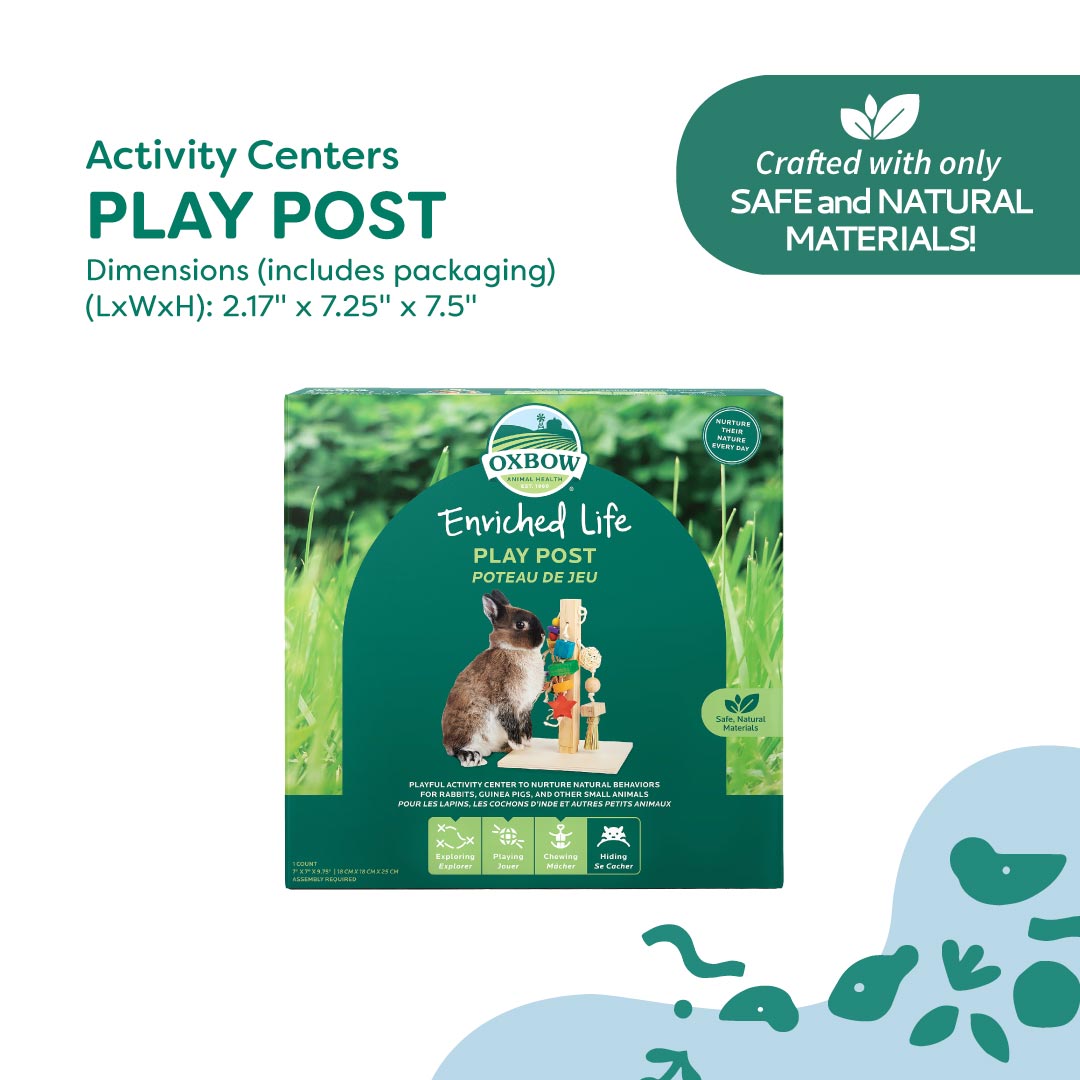Oxbow Enriched Life Play Post for Small Pets