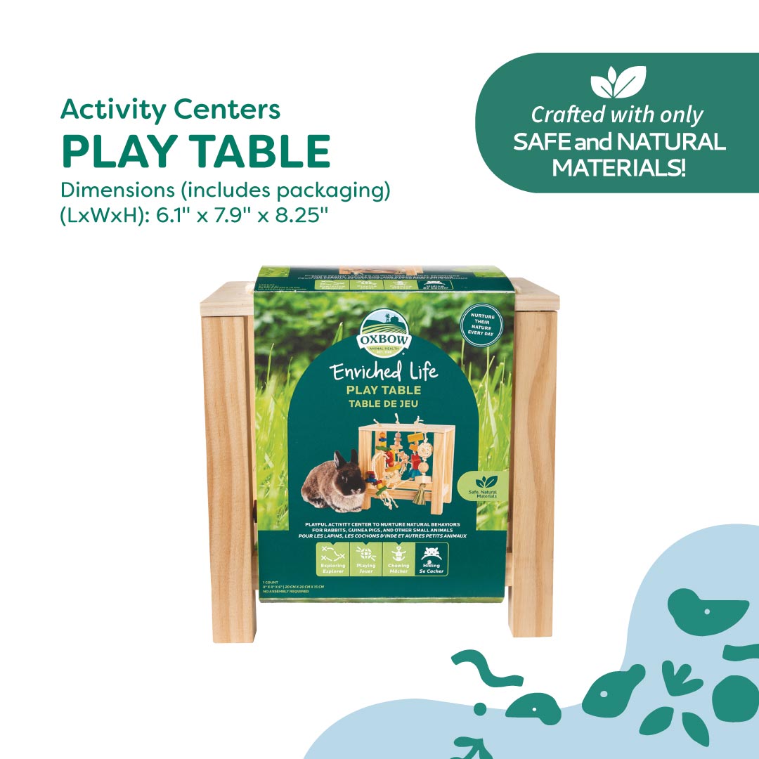 Oxbow Enriched Life Play Table for Small Pets