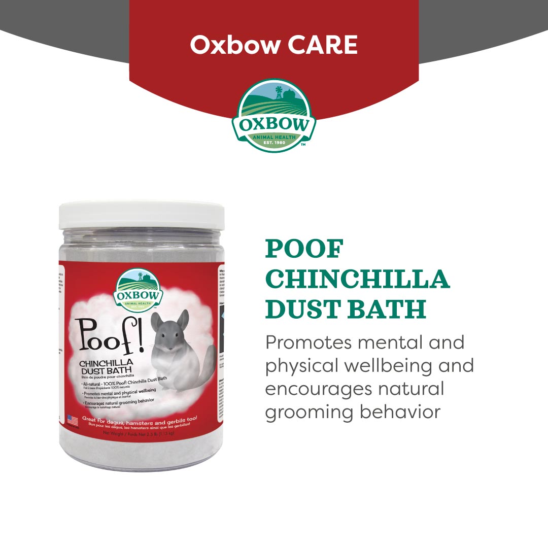 Oxbow Poof! Chinchilla Dust Bath