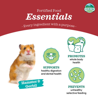 [Up to 25% off] Oxbow Essentials Hamster & Gerbil Food