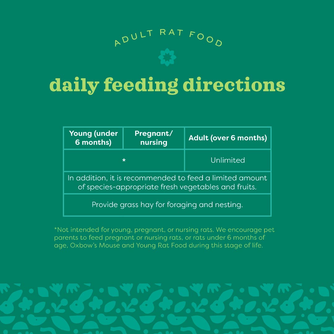 Oxbow Essentials Adult Rat Food