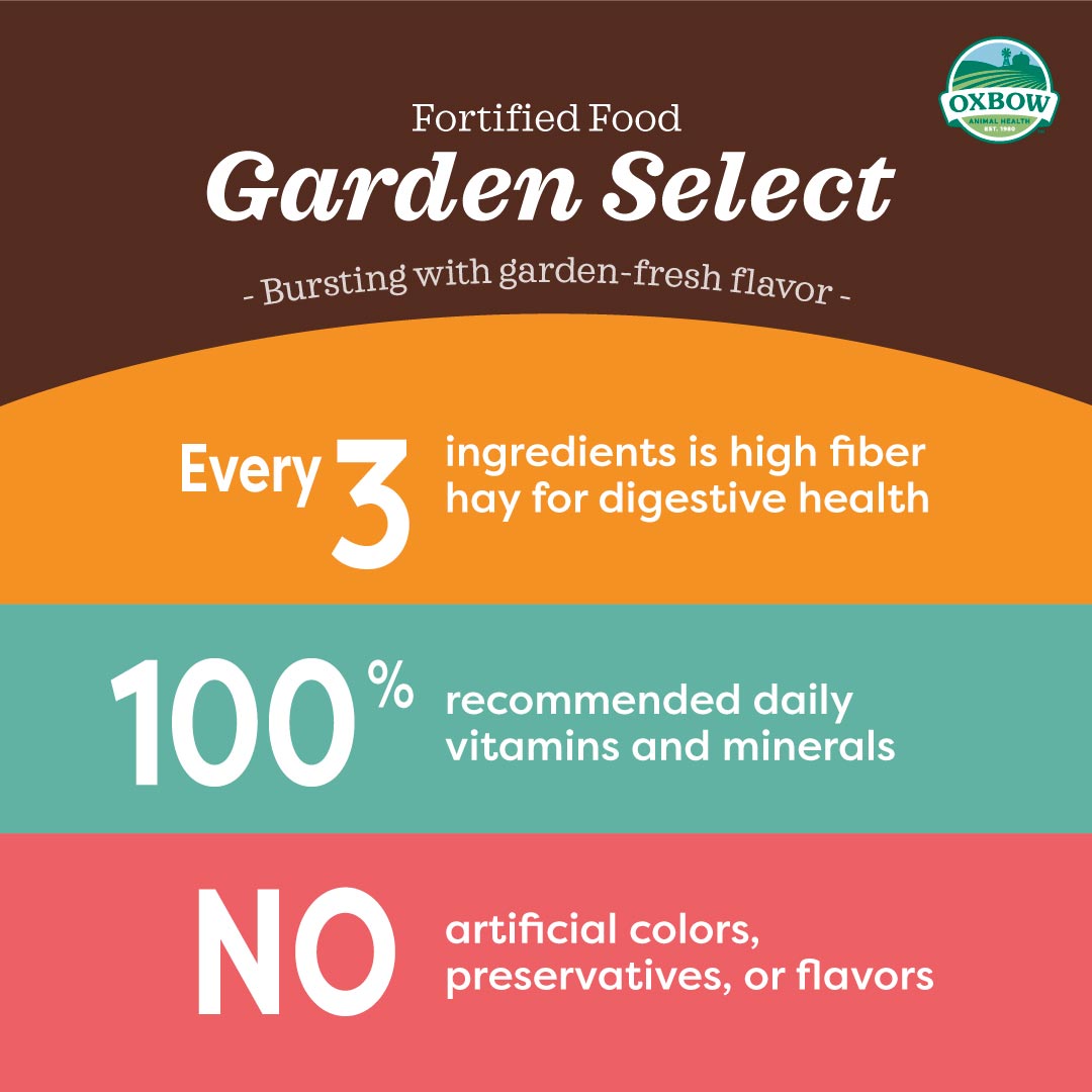 [Up to 25% off] Oxbow Garden Select Adult Rabbit Food