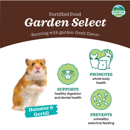 [Up to 25% off] Oxbow Garden Select Hamster & Gerbil Food