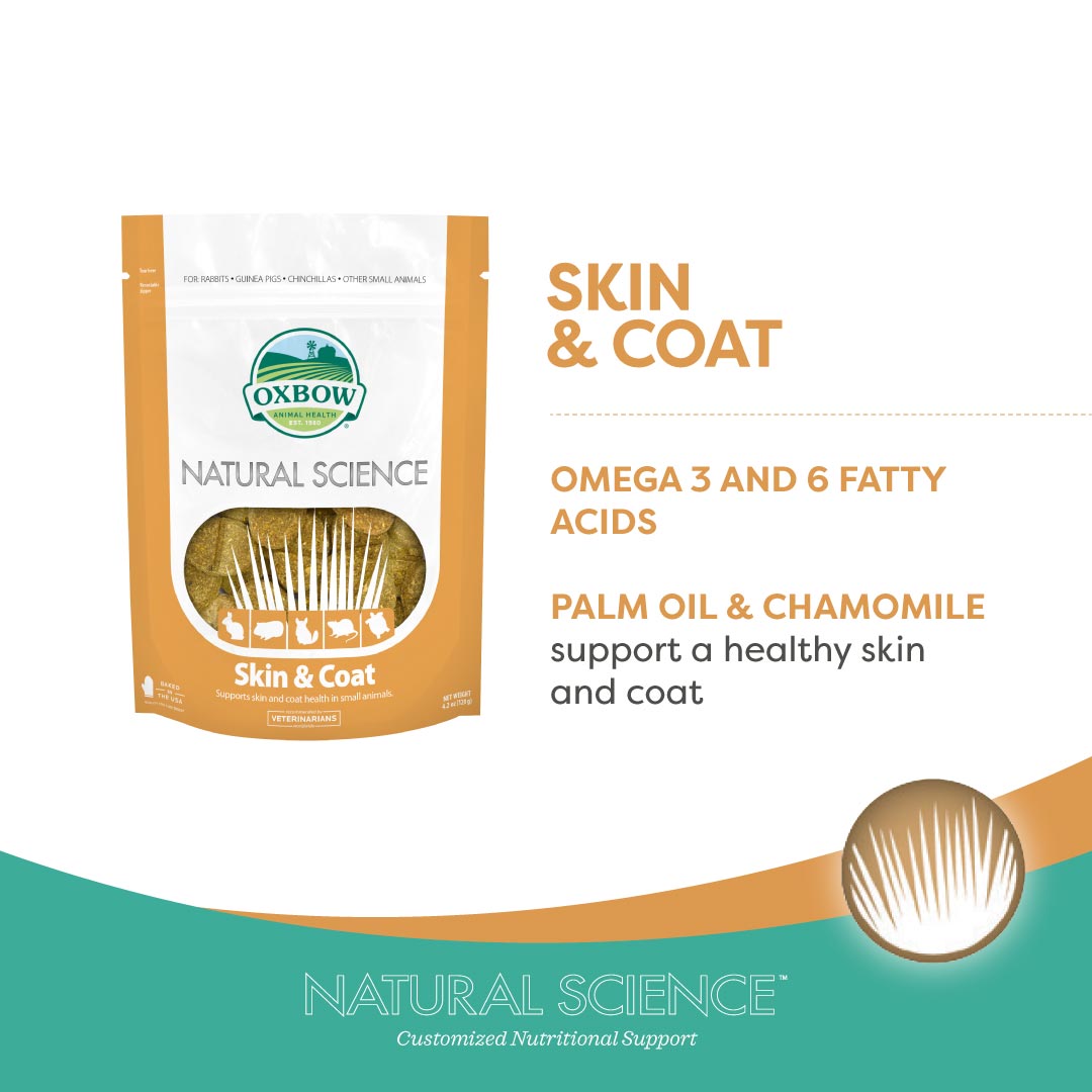 [Any 3 @ $54.90] Oxbow Natural Science Skin & Coat Support for Small Pets