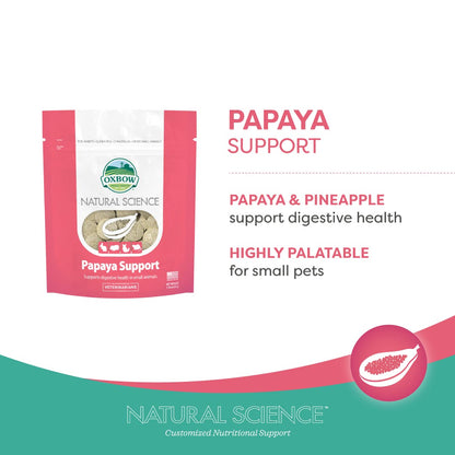 [3 for $54.90] Oxbow Natural Science Papaya Support for Small Pets