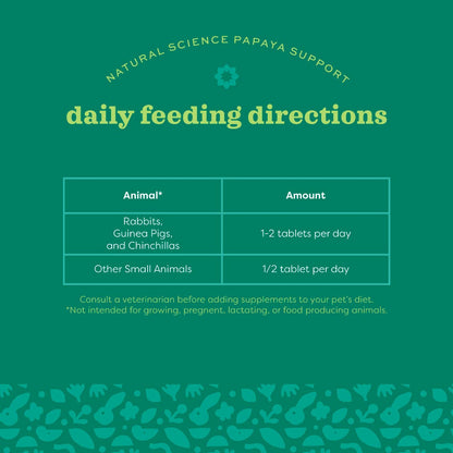 [3 for $54.90] Oxbow Natural Science Papaya Support for Small Pets