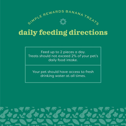 Oxbow Simple Rewards Banana Treats for Small Pets