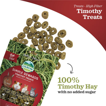 Oxbow Simple Rewards Timothy Treats for Small Pets