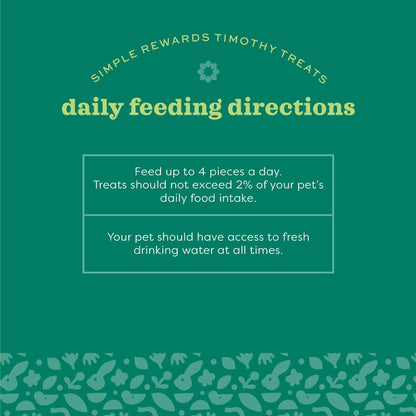 Oxbow Simple Rewards Timothy Treats for Small Pets