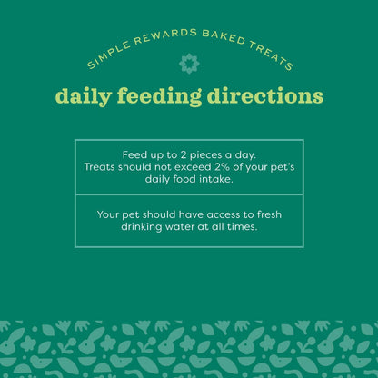 Oxbow Simple Rewards Baked Treats with Apple & Banana for Small Pets