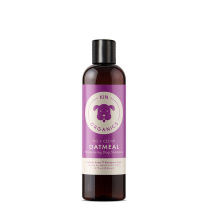 kin+kind Oatmeal Itchy Dog Shampoo Fig and Cedar 12oz